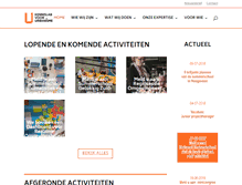 Tablet Screenshot of kennislabvoorurbanisme.nl
